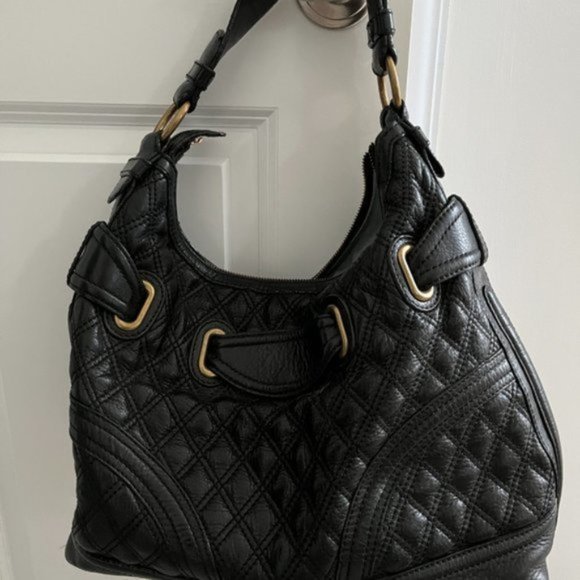 Lochkeart Quilted‎ Belted Tassled Over-the-Shoulder Leather Bag - Picture 6 of 7